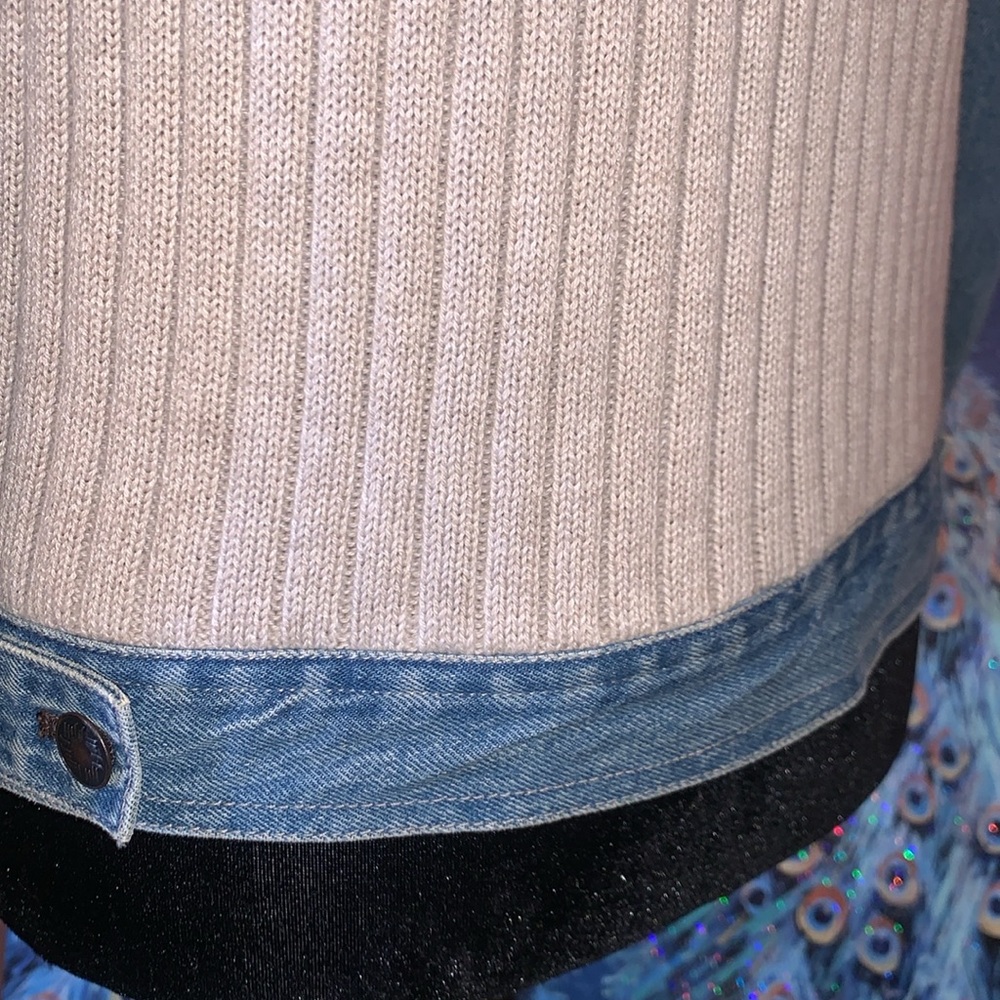J. Jill Denim Out of the Blue Size PM Jean Jacket - Picture 10 of 12
